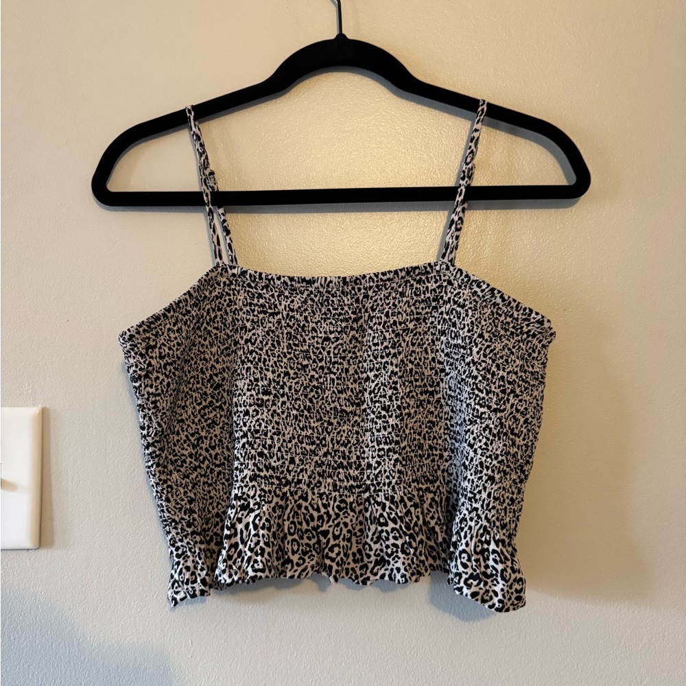 NWOT American Eagle Leopard Print Women's Top
